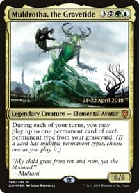 Muldrotha, the Gravetide - Prerelease Cards - Magic: The Gathering card