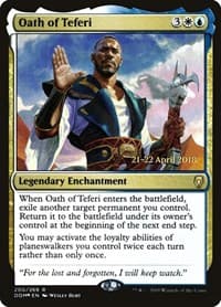 Oath of Teferi - Prerelease Cards - Magic: The Gathering card