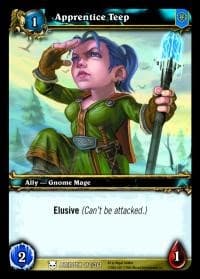 Apprentice Teep - Heroes of Azeroth - WoW card
