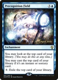 Precognition Field - Prerelease Cards - Magic: The Gathering card