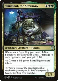 Slimefoot, the Stowaway - Prerelease Cards - Magic: The Gathering card