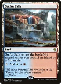 Sulfur Falls - Prerelease Cards - Magic: The Gathering card