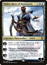 Teferi, Hero of Dominaria - Prerelease Cards - Magic: The Gathering card