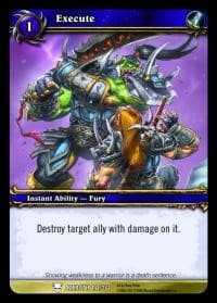 Execute - Heroes of Azeroth - WoW card