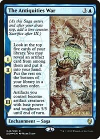 The Antiquities War - Prerelease Cards - Magic: The Gathering card