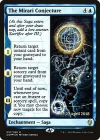 The Mirari Conjecture - Prerelease Cards - Magic: The Gathering card