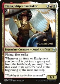 Tiana, Ship's Caretaker - Prerelease Cards - Magic: The Gathering card