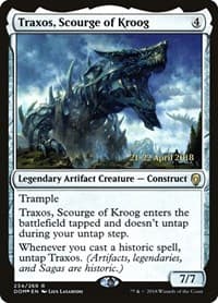 Traxos, Scourge of Kroog - Prerelease Cards - Magic: The Gathering card