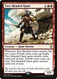 Two-Headed Giant - Prerelease Cards - Magic: The Gathering card