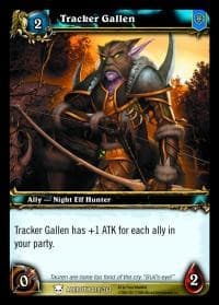 Tracker Gallen - Heroes of Azeroth - WoW card