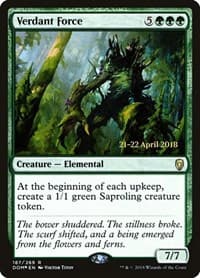 Verdant Force - Prerelease Cards - Magic: The Gathering card