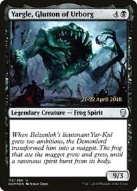 Yargle, Glutton of Urborg - Prerelease Cards - Magic: The Gathering card
