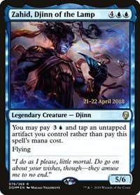 Zahid, Djinn of the Lamp - Prerelease Cards - Magic: The Gathering card
