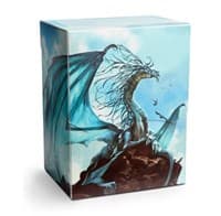 Dragon Shield Limited Edition Deck Shell - Silver Caelum (Holds 75+) - Dragon Shield Deck Boxes - Deck Boxes card