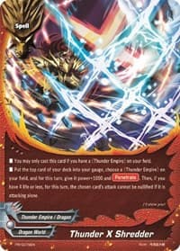 Thunder X Shredder - Promo Cards - Future Card BuddyFight card