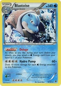 Blastoise - 16/101 (Cosmos Holo) - Blister Exclusives - Pokemon card