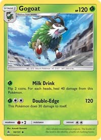 Gogoat - SM - Forbidden Light - Pokemon card