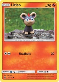 Litleo - SM - Forbidden Light - Pokemon card