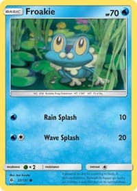 Froakie (22) - SM - Forbidden Light - Pokemon card