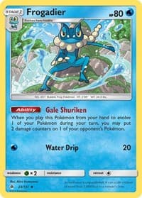 Frogadier - SM - Forbidden Light - Pokemon card