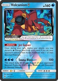 Volcanion Prism Star - SM - Forbidden Light - Pokemon card