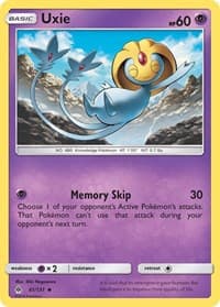 Uxie - SM - Forbidden Light - Pokemon card