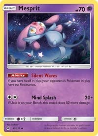 Mesprit - SM - Forbidden Light - Pokemon card
