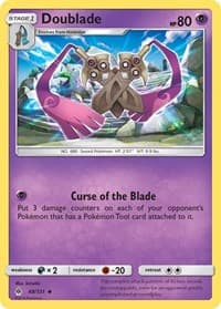 Doublade - SM - Forbidden Light - Pokemon card