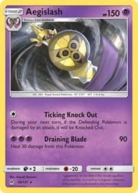 Aegislash - SM - Forbidden Light - Pokemon card
