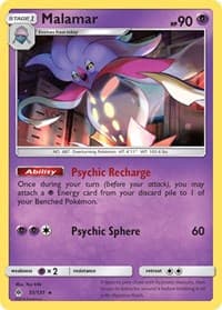 Malamar - SM - Forbidden Light - Pokemon card