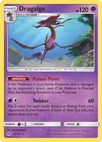 Dragalge - SM - Forbidden Light - Pokemon card