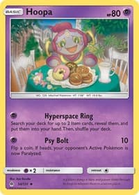 Hoopa - SM - Forbidden Light - Pokemon card