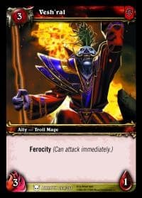 Vesh'ral - Heroes of Azeroth - WoW card