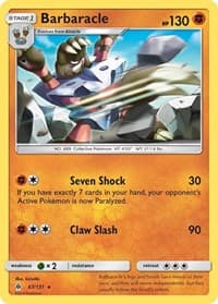 Barbaracle - SM - Forbidden Light - Pokemon card