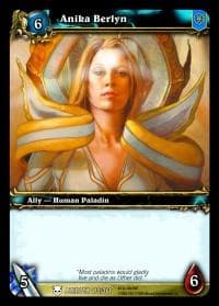 Anika Berlyn - Heroes of Azeroth - WoW card