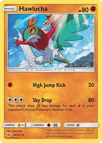 Hawlucha - SM - Forbidden Light - Pokemon card