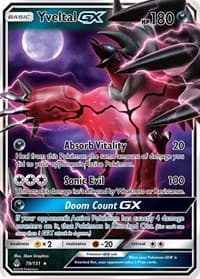 Yveltal GX - SM - Forbidden Light - Pokemon card