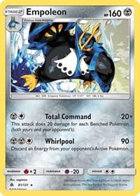 Empoleon - SM - Forbidden Light - Pokemon card