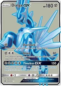 Dialga GX (Full Art) - SM - Forbidden Light - Pokemon card