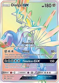 Dialga GX (Secret) - SM - Forbidden Light - Pokemon card