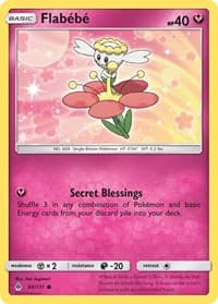 Flabebe (84) - SM - Forbidden Light - Pokemon card