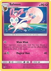 Sylveon - SM - Forbidden Light - Pokemon card