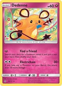 Dedenne - SM - Forbidden Light - Pokemon card