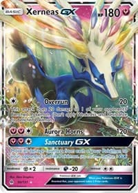 Xerneas GX - SM - Forbidden Light - Pokemon card