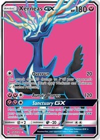Xerneas GX (Full Art) - SM - Forbidden Light - Pokemon card