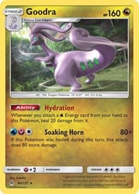 Goodra - SM - Forbidden Light - Pokemon card