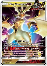 Ultra Necrozma GX - SM - Forbidden Light - Pokemon card