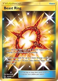 Beast Ring (Secret) - SM - Forbidden Light - Pokemon card
