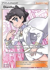 Diantha (Full Art) - SM - Forbidden Light - Pokemon card