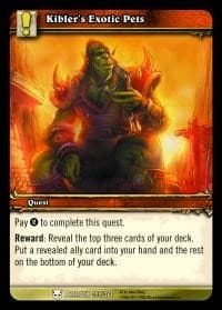 Kibler's Exotic Pets - Heroes of Azeroth - WoW card